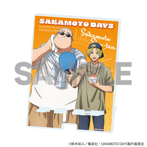 『SAKAMOTO DAYS』デカスマキャラスタンド01/坂本太郎&朝倉シン 夏私服ver.(描き下ろしイラスト)